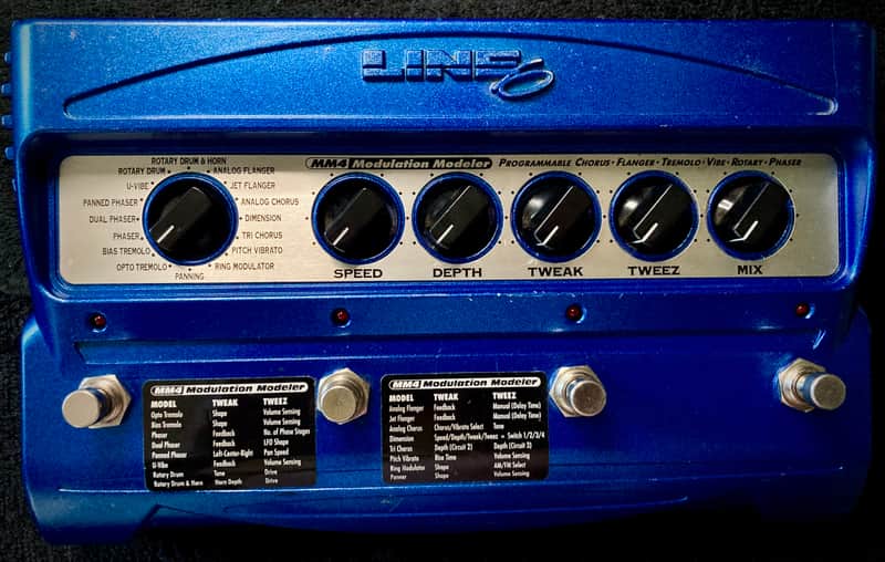 Line 6 MM4 Modulation Modeler 2010s - Blue image 1