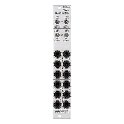 Doepfer A-182-2 Quad Switches Eurorack Module (Slim) image 3