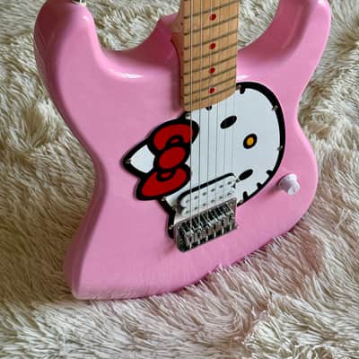 2024 Squier Hello Kitty Reissue Stratocaster Electric Guitar image 16