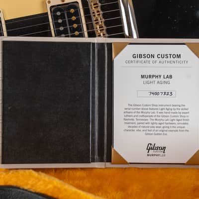 Gibson 1978 Les Paul Custom Noel Gallagher Murphy Lab Aged & Signed 2024 image 21