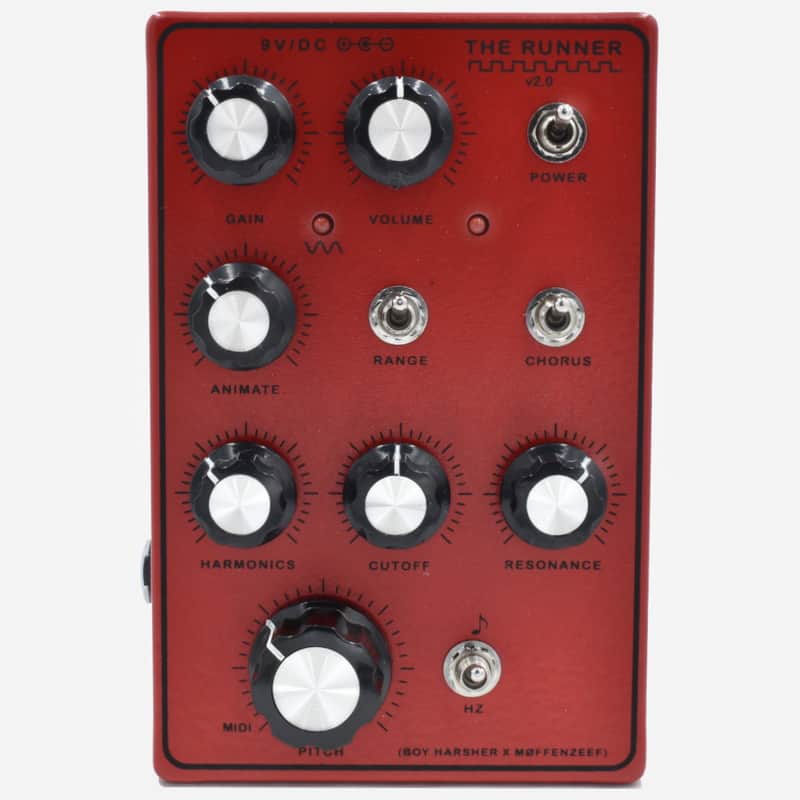 Moffenzeef Modular THE RUNNER v2.0 (red) Compact Drone Synthesizer image 1