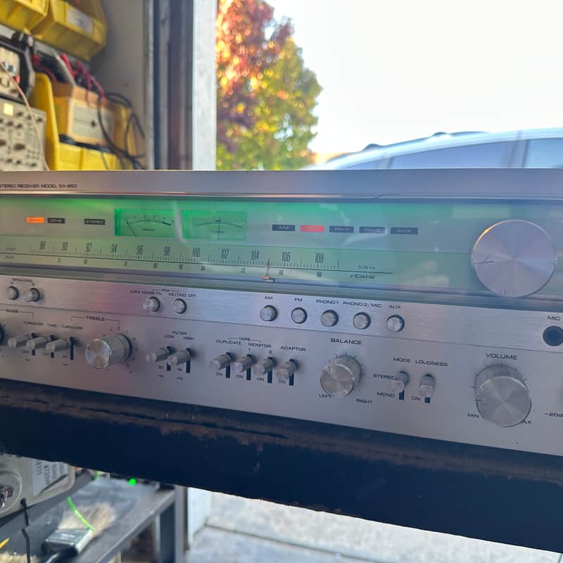 1976 – 1978 Pioneer SX-850 65-Watt Stereo Solid-State Receiver…