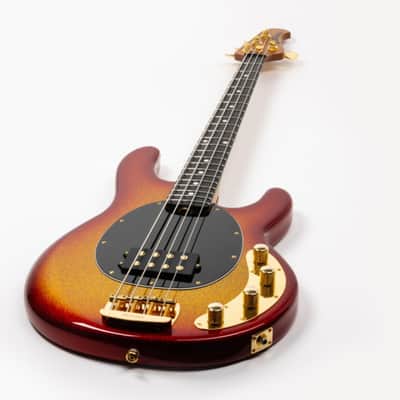 Ernie Ball Music Man StingRay 4 H Special, Cherry Punch / Ebony image 4