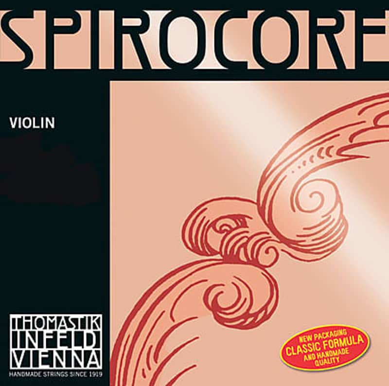 Thomastik-Infeld S9 Spirocore Aluminum Wound Spiral Core 4/4 Violin String - E (Medium) image 1