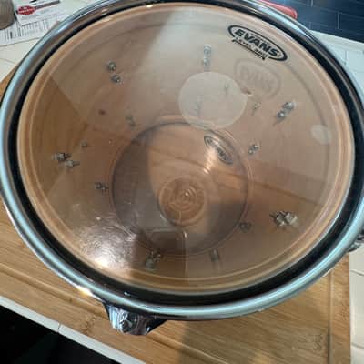 Ayotte Drum Smith 1990s - Blue Lacquer_Sugar Maple Drum Kit image 8