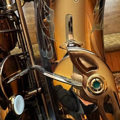 RW Pro Series Tenor Saxophone in Cognac Gold Lacquer with high F# key image 13