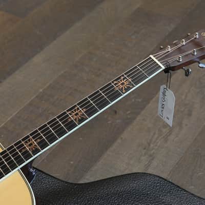 2018 Martin Custom Shop Seth Avett Limited Edition D-35 Dreadnought Acoustic Guitar Natural + OHSC image 8
