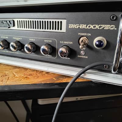 Mesa Boogie Big Block 750 M-Pulse 750-Watt Bass Amp Head 2004 - 2014 - Black image 1