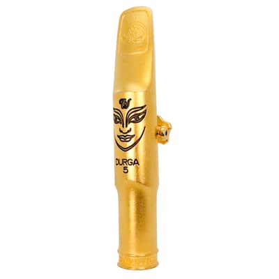 Theo Wanne DURGA 5 Baritone Sax Gold Plated Mouthpiece-6* - 0.095" - Gold Plated image 5