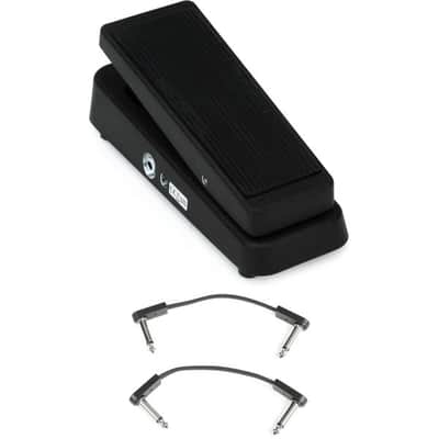 Dunlop GCB95 Cry Baby Standard Wah Pedal with 3 Patch Cables image 2