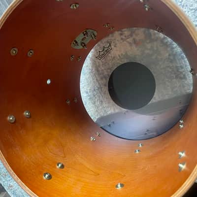 Yamaha 8000 Turbo Tour - 14x14 tom (Model TT814T)- Red Wood (RW) - tour custom image 10