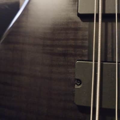 Schecter Stiletto Studio-8 Active 8-String Bass 2010s - See-Thru Black Satin image 9