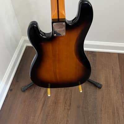 Squier 50s Vibe Precision Sting bass sunburst 2021 electric bass guitar image 21