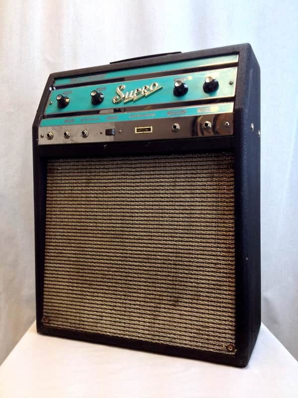 1960's Supro Corsica S6622 1x12 Tube Combo Guitar Amplifier image 1