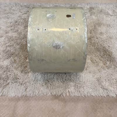 Ludwig 20” Classic Bass Drum Shell 1965 - White Marine Pearl image 5