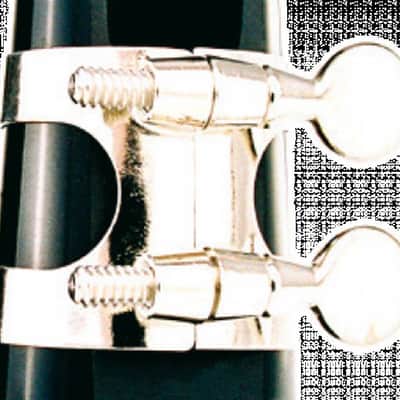 SML Paris 332N - ligature nickelée pour clarinette Sib image 1