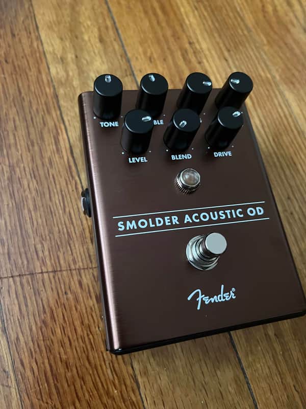 Fender Smolder Acoustic Overdrive 2019 - Present Brown image 1