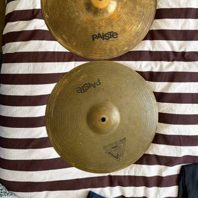 Paiste 13" 802 Plus Hi-Hat Cymbals (Pair) 2003 - 2005 - Brilliant image 1