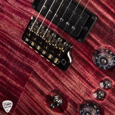 PRS Custom 24-08 Stained Neck - Private Stock Pomegranate #427161 image 14