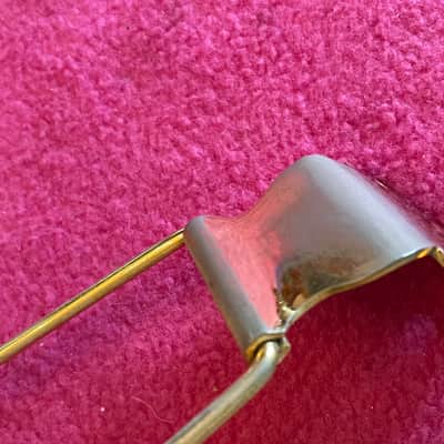 vintage usa 1965 Gibson gold tailpiece for es-345 355 thinline archtop 1968 1970 1972 jazz guitar 1969 image 12