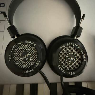 Grado Labs SR225e Open-Back Headphones 2010s - Black image 2