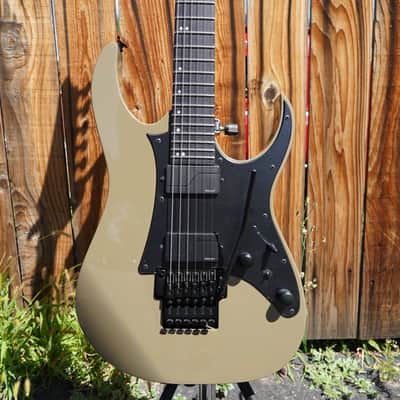 IBANEZ Prestige RGR5130 KM Khaki Metallic 6-String Electric Guitar w/ Hardshell Case image 4