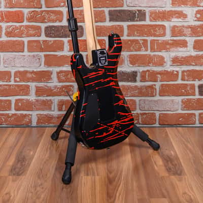 Charvel Warren DeMartini Signature Pro-Mod Blood and Skull Graphic 2021 w/Hard Shell Case image 6