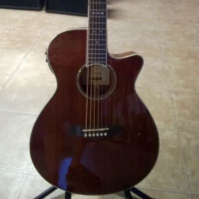 Ibanez AEG12II-NMH-3R-02 2016 Natural Gloss Mahogany | Reverb