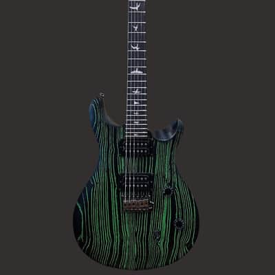 Paul Reed Smith SE Swamp Ash CE-24 Sandblasted Limited Edition - Sandblasted Green image 3