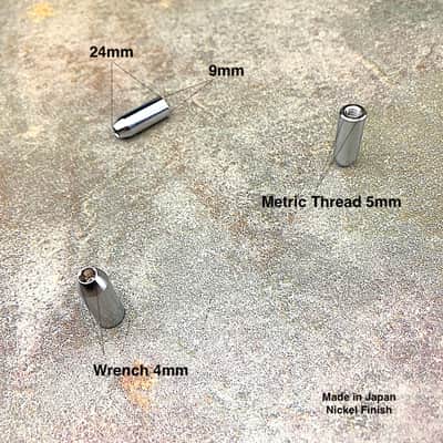 Truss Rod Nuts bullet shape 4mm TRN-10 image 4