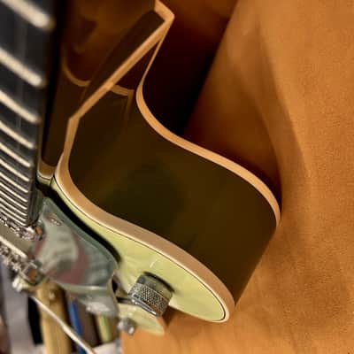 Gretsch G6118T-R Gretsch Anniversary Stephen Stern Masterbuilt Relic USA Mint 2007 - Relic Two Tone Smoke Green image 15