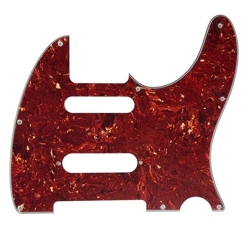 Custom pickguard for US Nashville 62 Tele telecaster-4Ply red Tortoise image 1