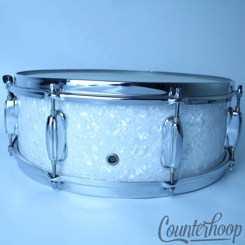 Custom Slingerland Hardware Premier Shell 15x5.5"Snare Drum Vintage60s Birch3ply image 1