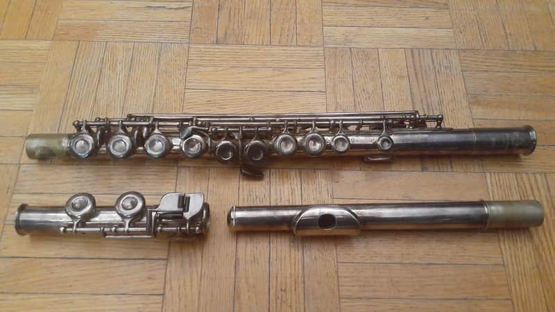 Otto Monnig ORTHOTON Professional Silver C Flute Offset-G High G/A Trill Split-E Moennig Handmade in Leipzig Germany image 1