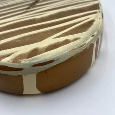 Warmtone Custom Guitars Strat Style “Cappuccino Swirl” Guitar Body-Nitro Relic image 12