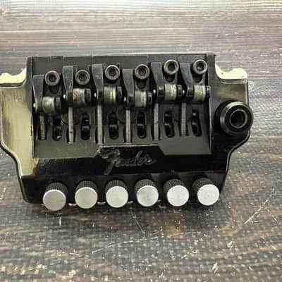 80s Fender BLADE SHOOTER VIBRATO Bridge Black Made in Japan RARE image 2