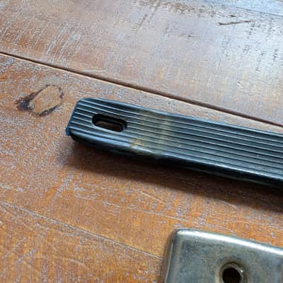 Fender Vintage Deluxe Reverb Amplifier Handle Blackface 1960s NICE Patina! image 6
