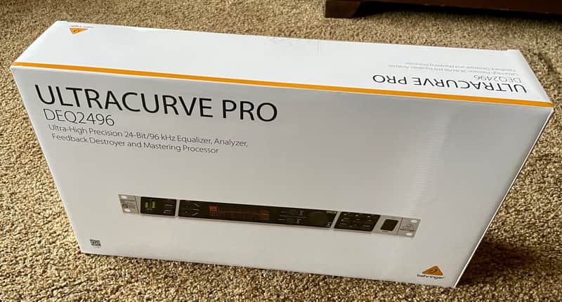 Behringer Ultracurve Pro DEQ2496 24-Bit Mastering Processor | Reverb