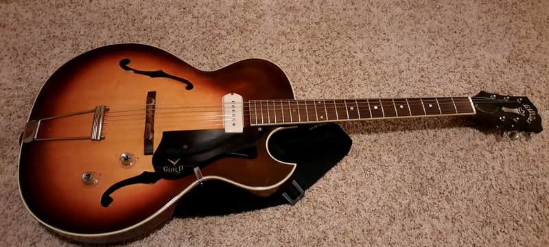 Guild T-100 1957 Sunburst image 1