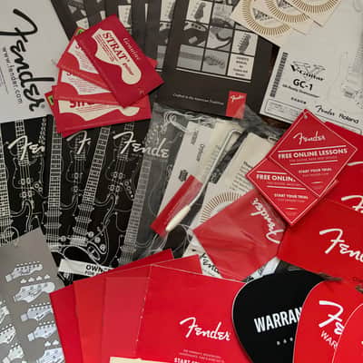 Fender Strat / Tele COA And Paperwork Bundle image 3