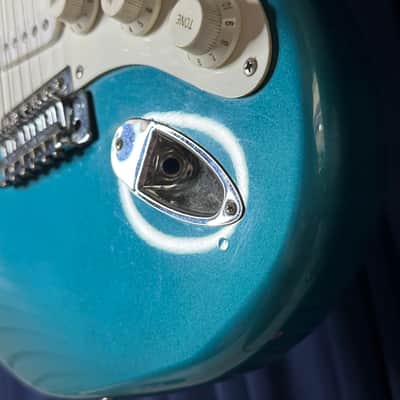 Fernandes Strat Copy - Teal image 22