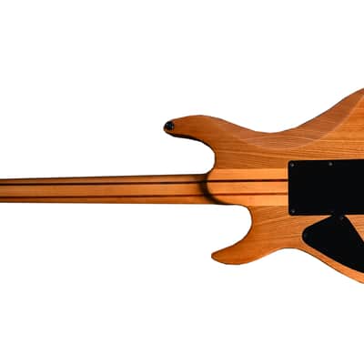 Bootlegger Guitar Absinthe Headless 2022 Honey Clear Matte EMG Coil Split Tremolo Case image 5
