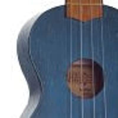 Mahalo Blue Kahiko Soprano Ukulele & FREE Bag image 3