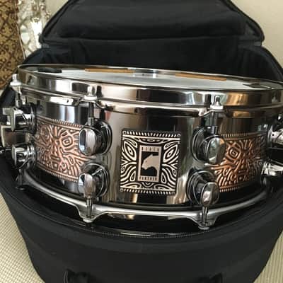 Mapex Black Panther Mayan Snare Drum, Beyond Shimano Black Limited Edition (Only 1 of 2 Ever Made!) image 1