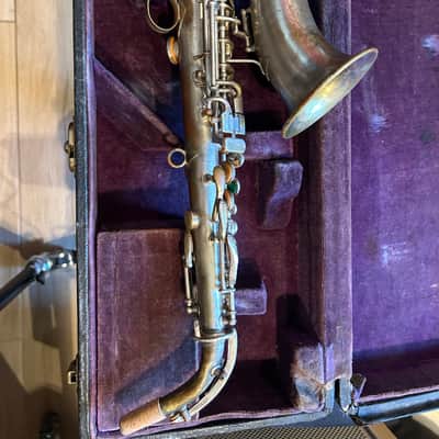 Conn Pann-American  Curved soprano saxophone 1920 - Silver laquer image 2