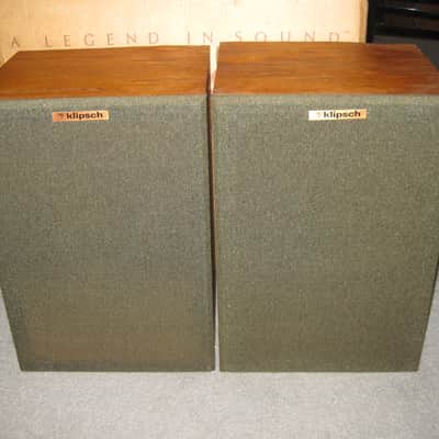 Vintage Klipsch KG2 2-way large bookshelf or floor speakers w/original box image 1