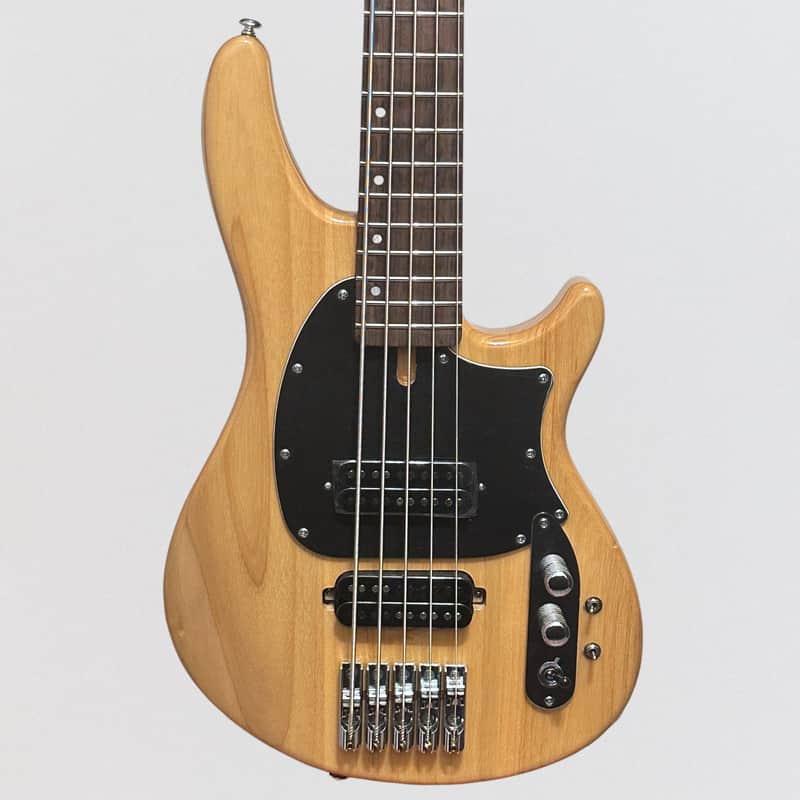Schecter CV-5 5-String Electric Bass Guitar - Gloss Natural image 1