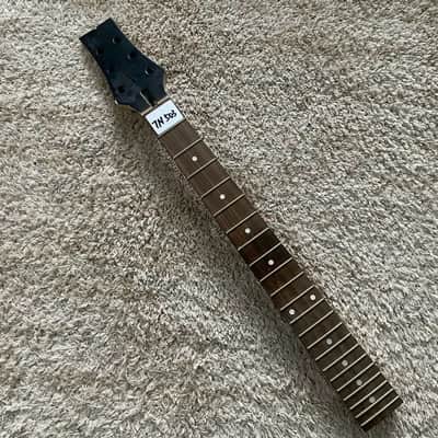 Black Maple Wood Electric Guitar Neck, 22 Frets image 1