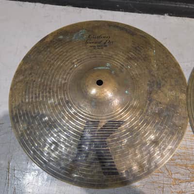 Zildjian 14" K Custom Special Dry Hi-Hat Bottom Dry FX Top Cymbals (Pair) image 2