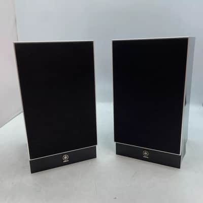 Pair of Yamaha NX-TS20 Bookshelf Stereo System Speakers TESTED WORKING image 1